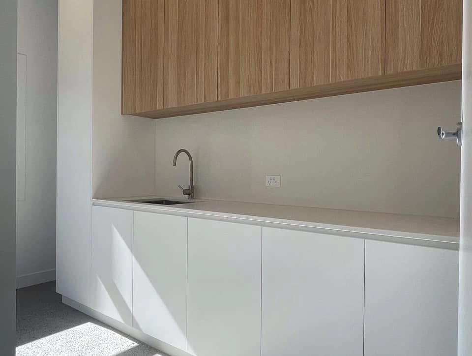 Contemporary laundry renovation